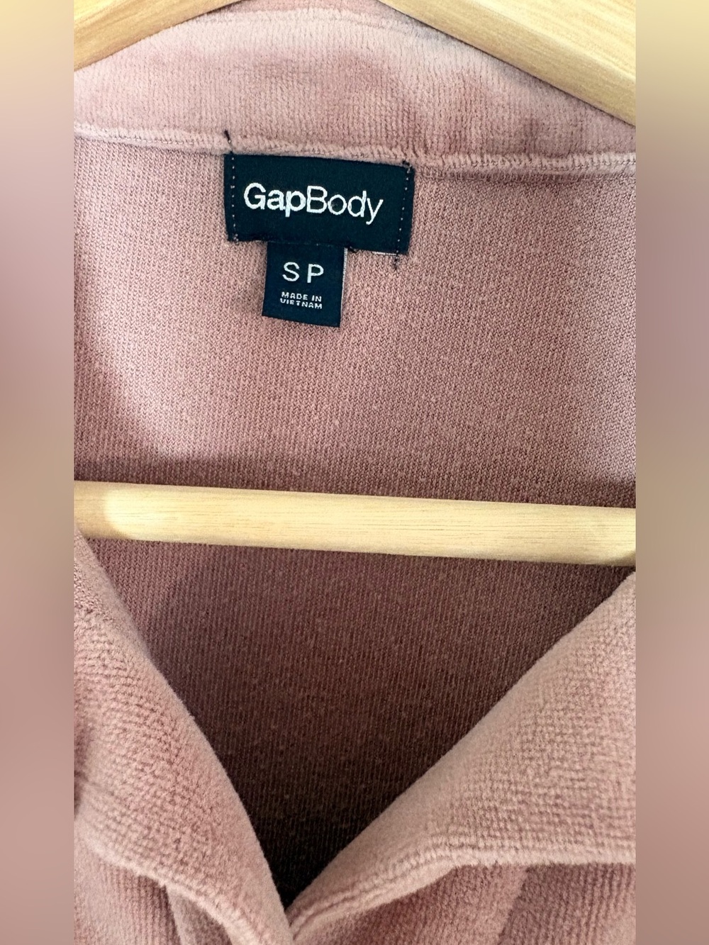 GapBody Velour 2-Piece Set – Dusty Rose Cabincore Cozy/Comfort size small - Picture 10 of 14